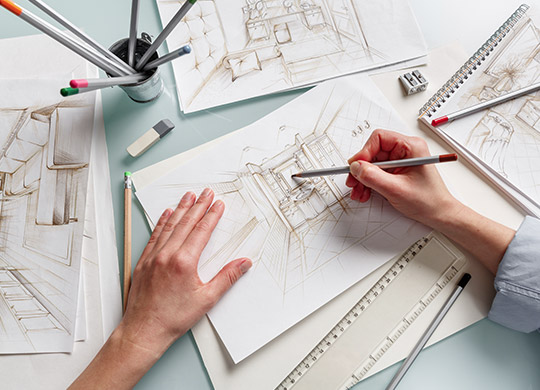 各種サービス：内装工事、屋外工事、内装家具製作、店舗内装企画・提案・設計、倉庫業